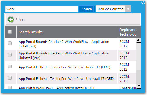 Add Condition Dialog Box / Collections